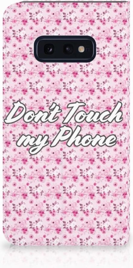 Samsung Galaxy S10e Design Case Flowers Pink DTMP