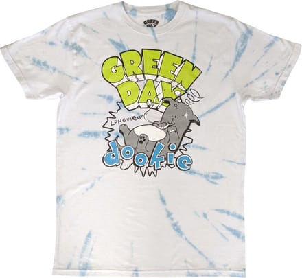 Green Day - Dookie Longview Heren T-shirt - 2XL - Wit