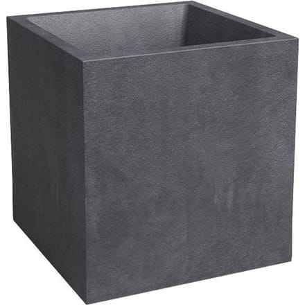 Artevasi Sydney 30cm Antraciet Vierkante Pot - Licht & UV-bestendig