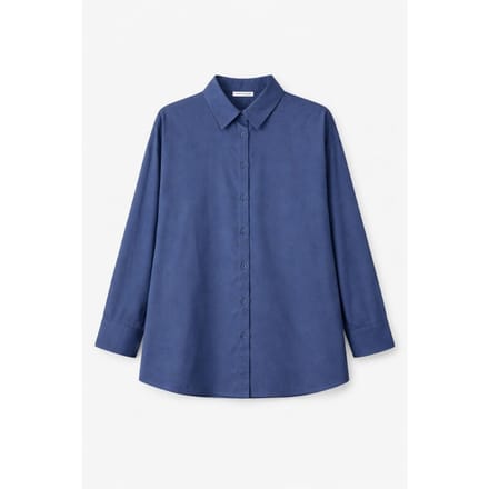 Langnekkig Katoenen Shirt