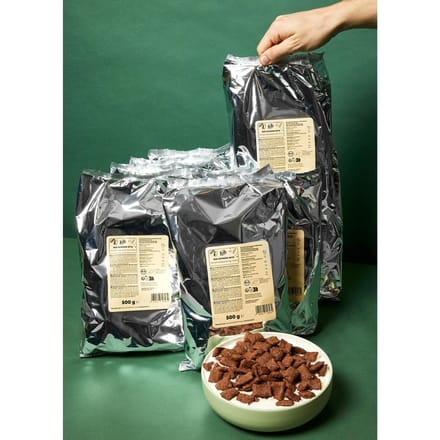 Bio choco-bits met 30% cacaovulling 8 x 500 g