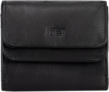 JOST Leren portemonnee Odense Wallet Black zwart