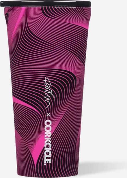 Corkcicle Tumbler 475ml 16oz - Karim Rashid Chillwave - Roestvrijstaal -