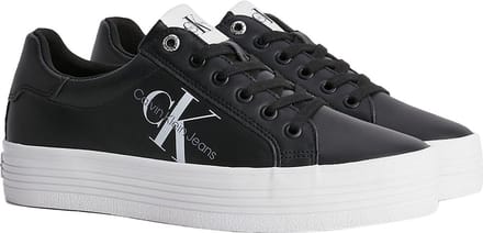 Calvin Klein Vulc Flatform Laceup Low Lth