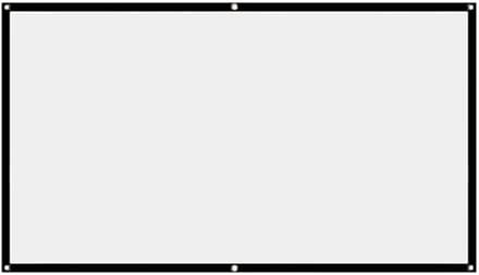 Projectiescherm - Thuisbioscoop scherm - Film avond - 4K projectie ondersteuning - 60 inch - Mat Wit
