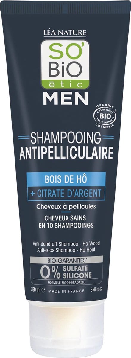 SO’BiO étic For men anti roos shampoo 250 milliliter