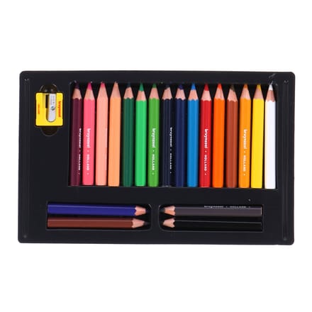 Kleurpotloden Bruynzeel Kids Thick & Short assorti 20 stuks
