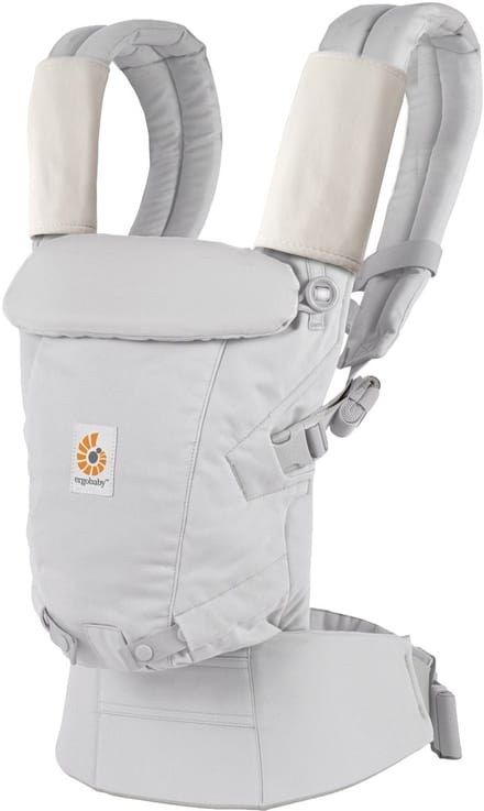 Ergobaby Adapt SoftTouch Cotton Draagzak - Pearl Grey
