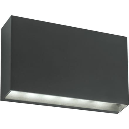 Viokef LED buitenwandlamp Elvira, donkergrijs