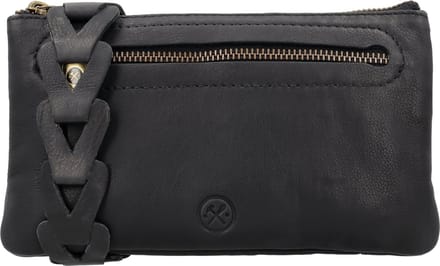 Hide & Stitches Daydreamer Schoudertas - 100% Leer - Zwart