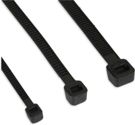 InLine Tie-wraps - 100 x 2,5mm - 100 stuks - Zwart