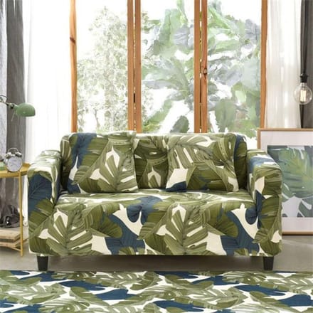 Elastische Sofa Hoes Spandex Polyester Stofdicht Stretch Sofa Overtrekken Voor Woonkamer Bank Stoel Beschermer 1-Seat 90-140cm