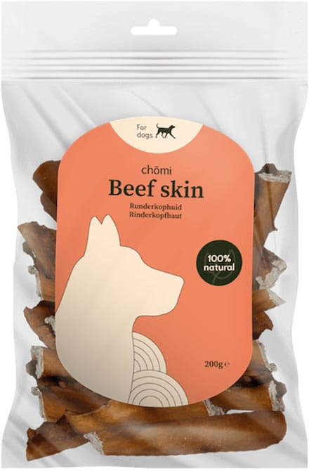 Chomi Pets - Runderkophuid kauwsnack - 200 gram