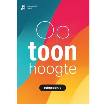 Op Toonhoogte / 2025 / Tekstboek - HGJB