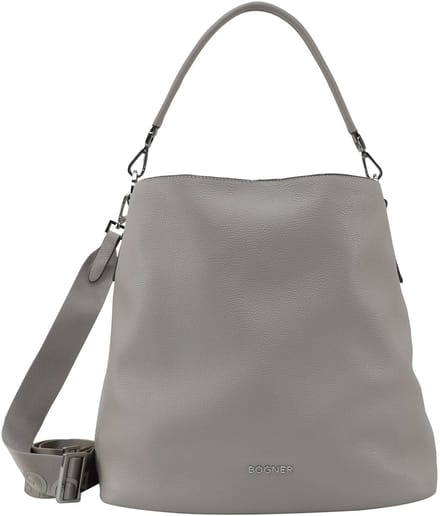 Bogner Schoudertas Pontresina Jessi Hobo Bag Lightgrey Beige