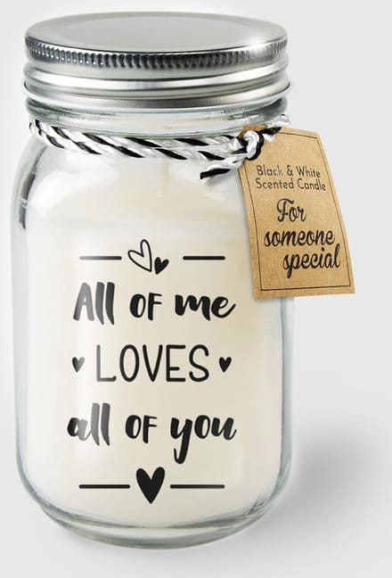 Black & White geurkaars - All of me