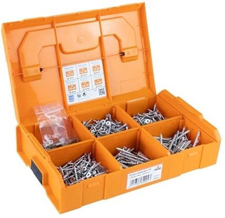 HECO TOPIX ASSORTIMENTSKOFFER 700 TORX SCHROEVEN