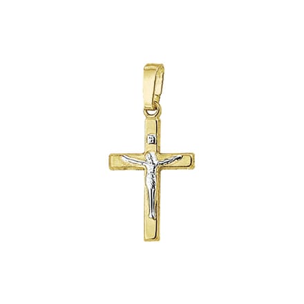 The Jewelry Collection Hanger Kruis Corpus - Goud