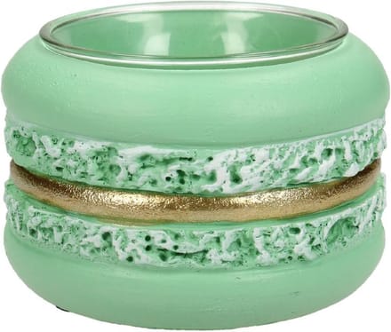 Theelichthouder - Kersten - Macaron -  Groen