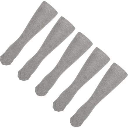 5 Stuks Stump Shrinker Ademend Verdikken Katoen Elastisch Zweetabsorptie Amputatie Shrinker voor L gray