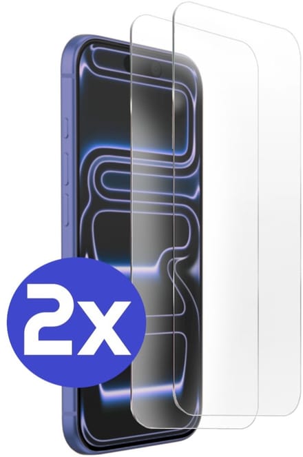 Premium Screenprotector Geschikt Voor iPhone 17 Pro - Gehard Glas - 2 Stuks