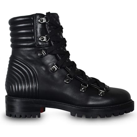 Christian Louboutin Mad laars Zwart