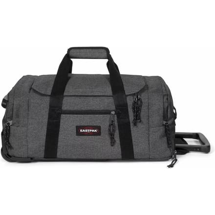 Eastpak Handbagage zachte koffer / Trolley / Reiskoffer - Leatherface - 55 cm - Black Denim
