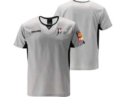 Spalding Offizielles Bvrp Referee T-shirt Grijs