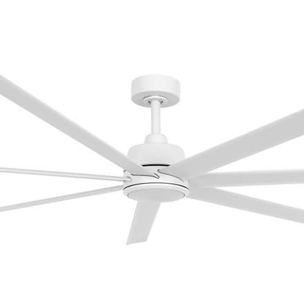Lucci AIR Atlanta II Plafondventilator 55 W (Ø x h) 183 cm x 35 cm Wit Met afstandsbediening