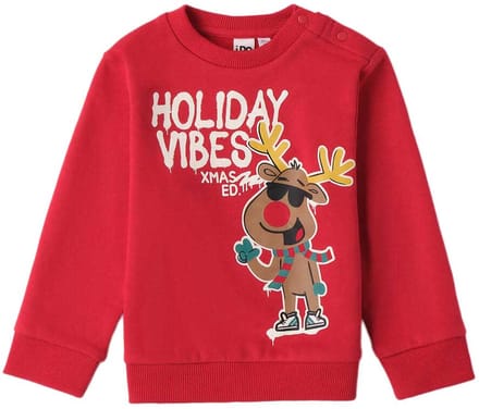 Ido 4a478 Sweatshirt Rood 4 Years Jongen