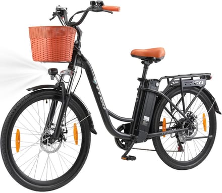 TTGO Elektrische Fiets YY26ST - Zwart
