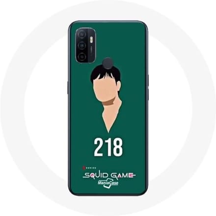 Coque Oppo A53 Squid Game Cho Sang woo numéro 218