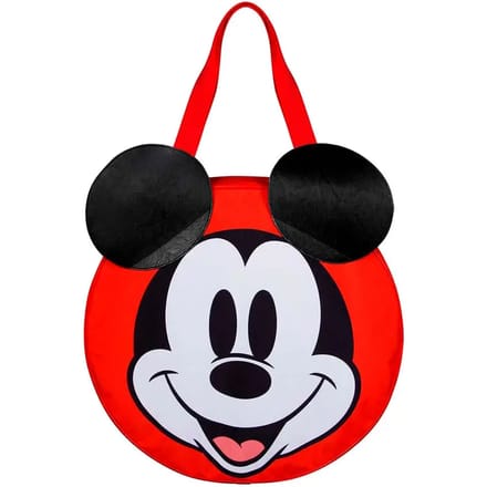 Karactermania - Disney Mickey Mouse Jumbo Strandtas - Rood - Zwart - 42 L