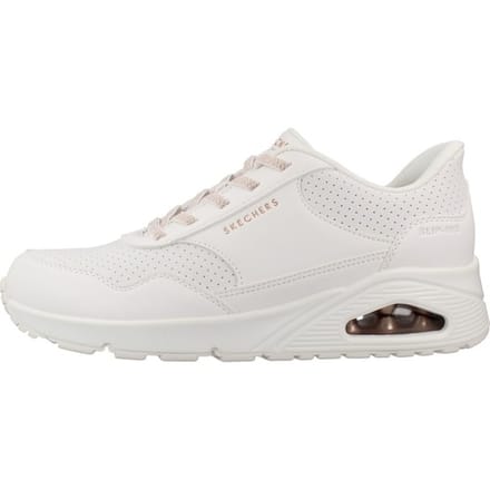 Skechers UNO - BANKSIA LUXE Dames Instappers - Wit