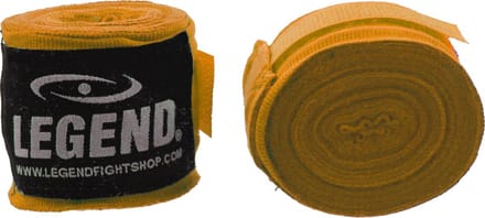 Legend Sports Boksbandages 455 Cm Oranje Per 2 Stuks