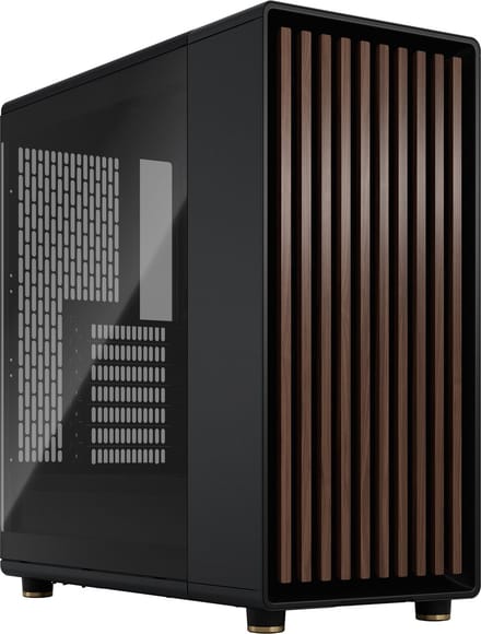Fractal Design North TG - Charcoal Black - Case - Miditower - Zwart
