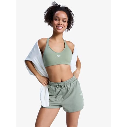 Roxy Rise & Vibe Korte Broek Groen XL Vrouw
