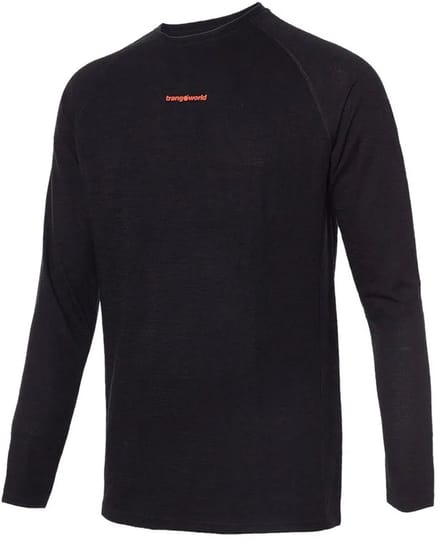 Trangoworld Trx2 Wool Pro Vd Lange Mouwen Basislaag Zwart L Man