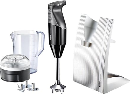 Bamix Staafmixer Swissline Zwart - 200 W - Met Accessoires En Smart Helpers