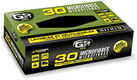 Microvezel Doos van 30 Microvezels - Wasbaar & Herbruikbaar