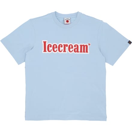 Heren T-shirt Puff Print Logo Tee Blue