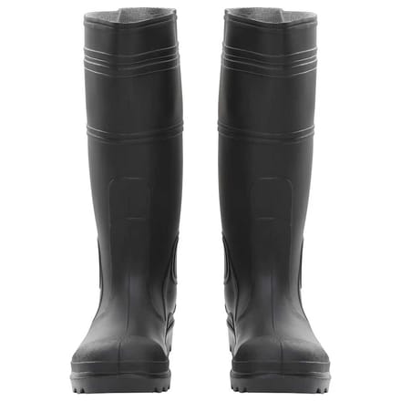 vidaXL - Regenlaarzen - maat - 40 - PVC - zwart