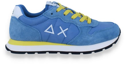 Sun 68 Jongens Sneaker Boy's Tom Solid 56 Avio | Blauw | Maat: 38