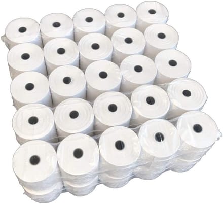 50 Kassarollen Normaal Papier 70 x 80 mm - Houtvrij en Gecertificeerd