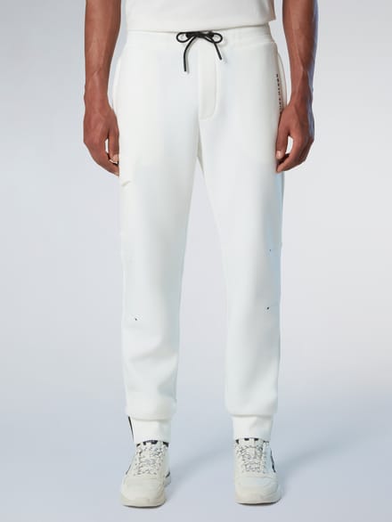 North Sails Joggingbroek Piqué Scuba Stof met Cargo Style