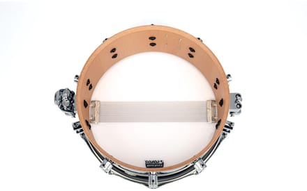 Sonor Jost Nickel Snare Drum 14"x6,25" Piano Black/Silver - Snaredrum