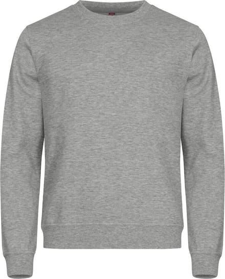 Clique Miami Roundneck 0201030 - Grijsmelange - M