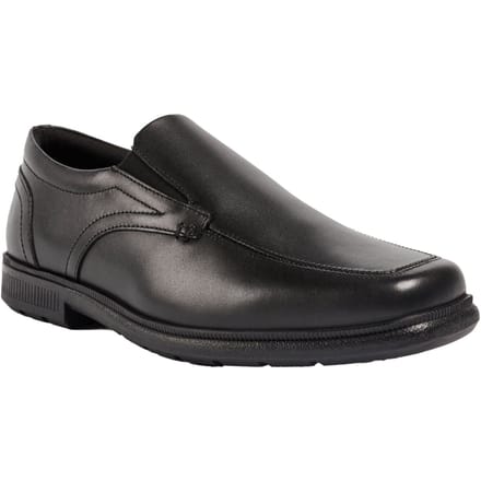 Pod Carpenter Leer Jongens Zwarte Loafers