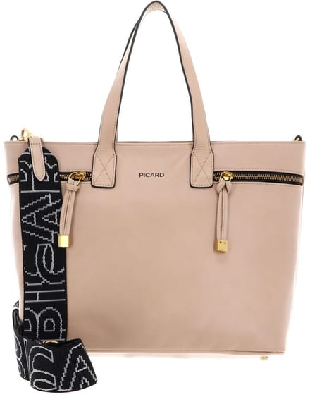PICARD Handtas Schoudertas Soulmate City Shopper Cookie Beige