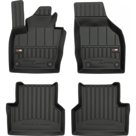 Frogum Audi Q3 I 2011-2018 - Automatten - 3D Design - TPE Rubber - 6 cm Hoge Rand